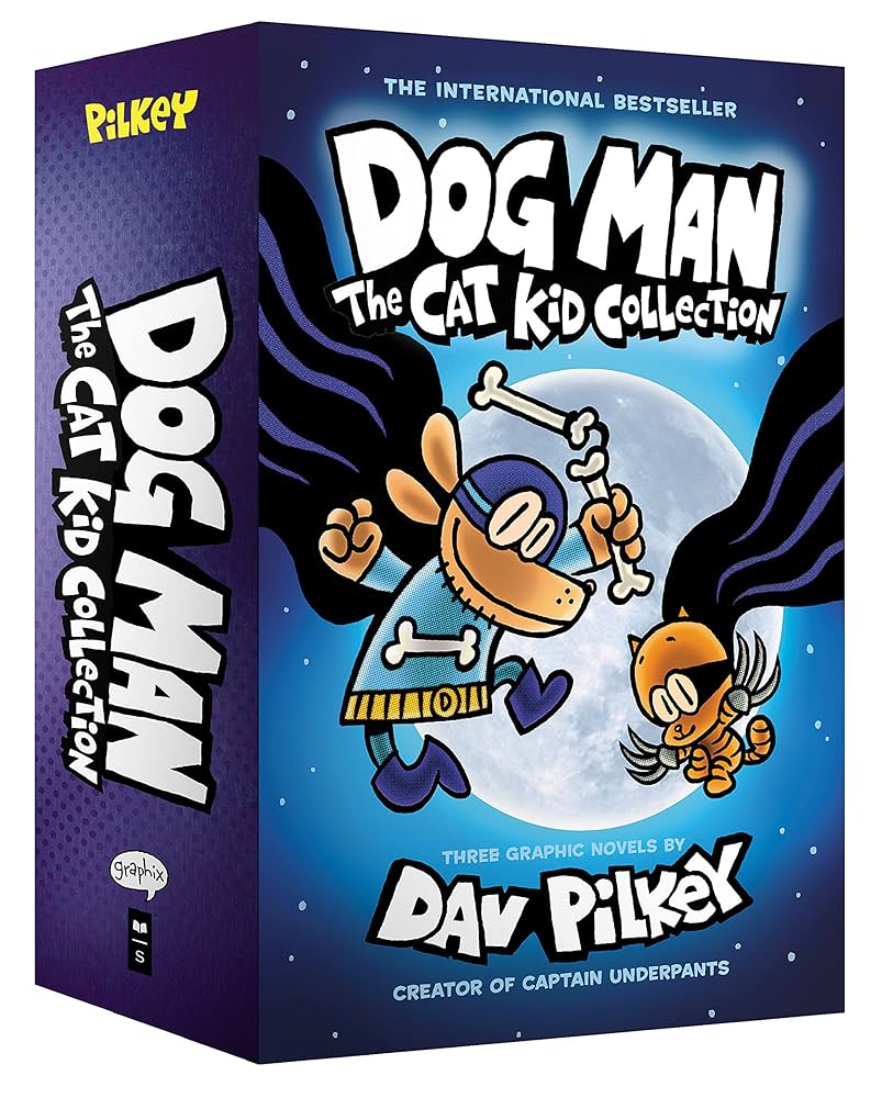 Dog Man & Cat Kid 全14冊セット Dav Pilkey Exciting adventures of Dog Man and Cat Kid by Dav Pilkey.